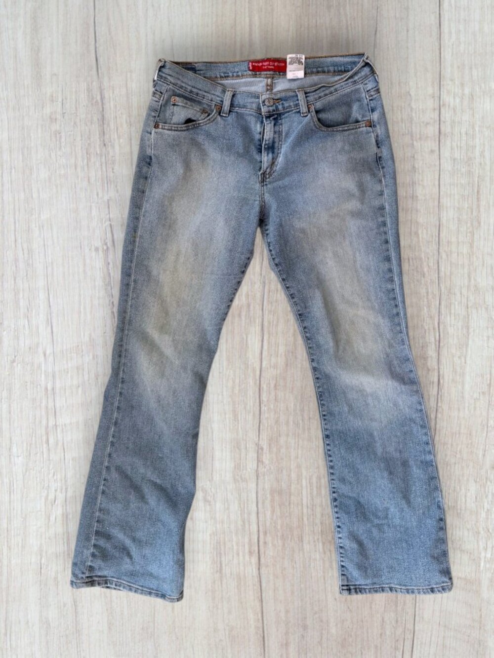 Levi’s 515 Nouveau Bootcut Stretch Jeans Low Rise Y2K Cowgirl Western Rodeo 10